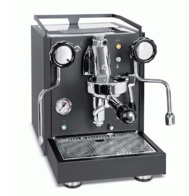 Quick Mill Rubino Black Strainer Espresso Machine #1
