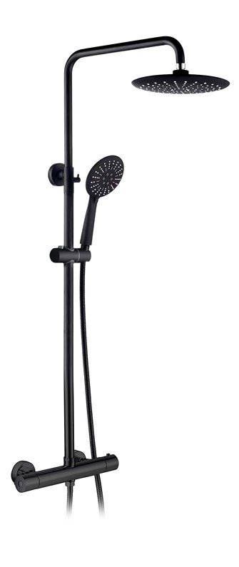 Black Thermo Shower Column #1