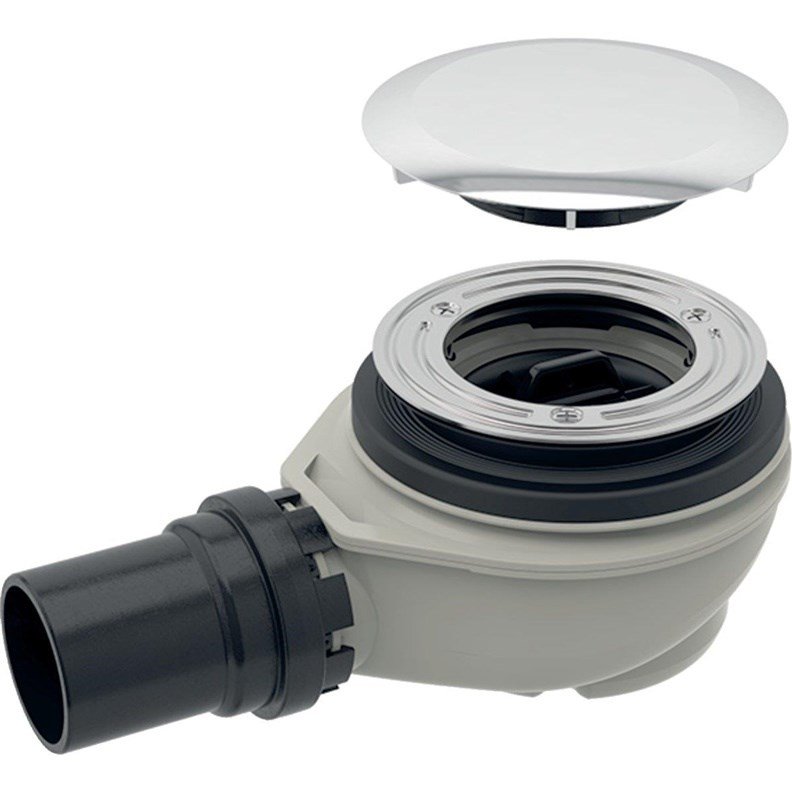 SIPHON FOR SHOWER TRAY D90 CHROME #1