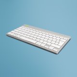 R-Go Tools Ergonomisch toetsenbord R-Go Compact Break, compact toetsenbord met pauzesoftware, QWERTZ (DE), bedraad, wit #2
