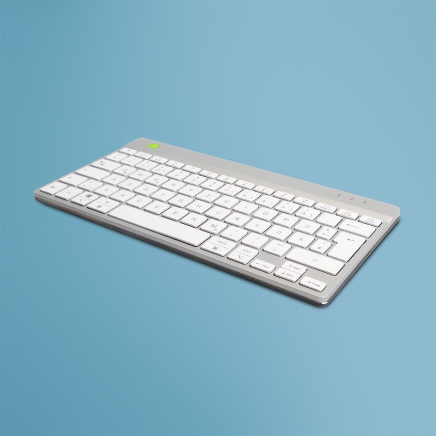 R-Go Tools Ergonomisch toetsenbord R-Go Compact Break, compact toetsenbord met pauzesoftware, QWERTZ (DE), bedraad, wit #2