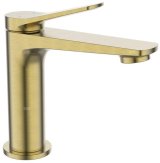 WASHBASIN MIXER NESTOS BRUSHED GOLD #1