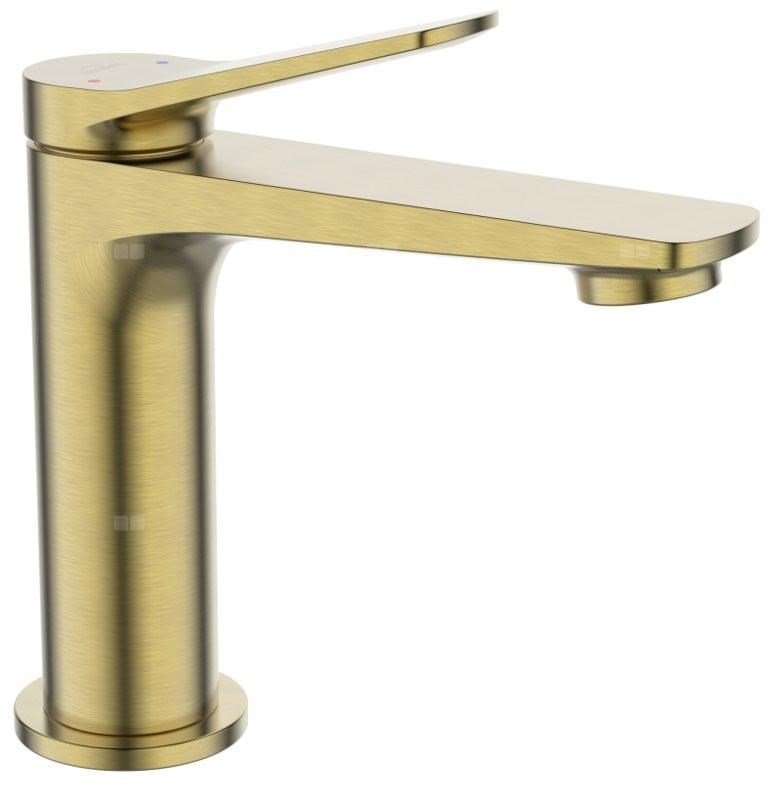 WASHBASIN MIXER NESTOS BRUSHED GOLD #1