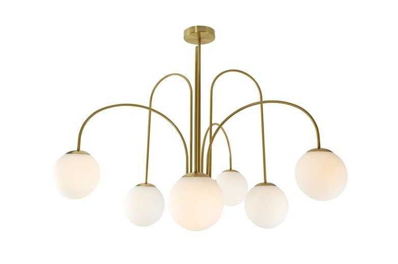 Pendant light KAFF 6XE27 gold #1