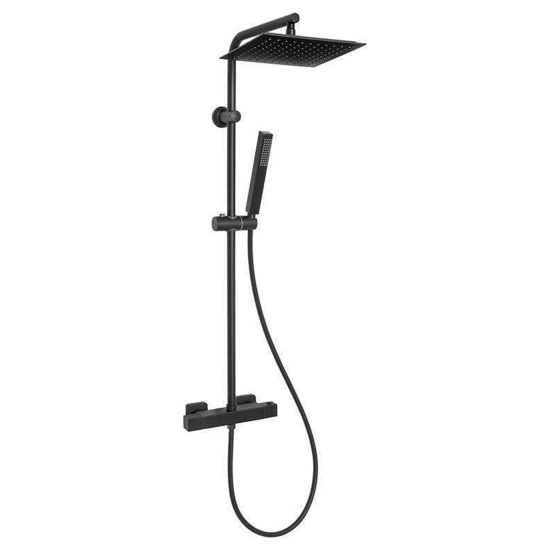 SHOWER COLUMN SVART TERMOSTATIC BLACK #1