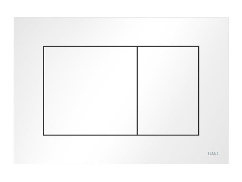 TECENOW TOILET PUSH PLATE WHITE #1