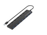 Conceptronic HUBBIES19BP interface hub USB 3.2 Gen 1 (3.1 Gen 1) Type-A 5000 Mbit/s Sort #2
