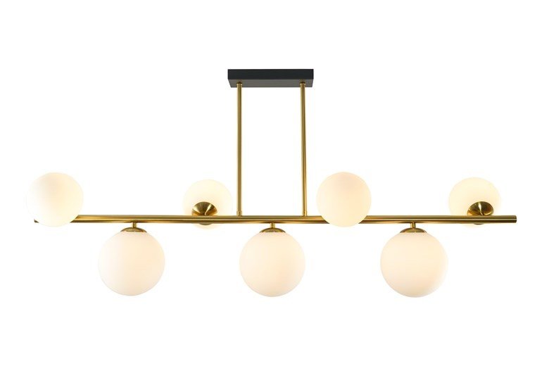 Pendant light rail H52CM 7XG9 gold #1