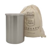 Airscape? Edelstahl-Aromabeh?lter mittel, silber geb?rstet #1
