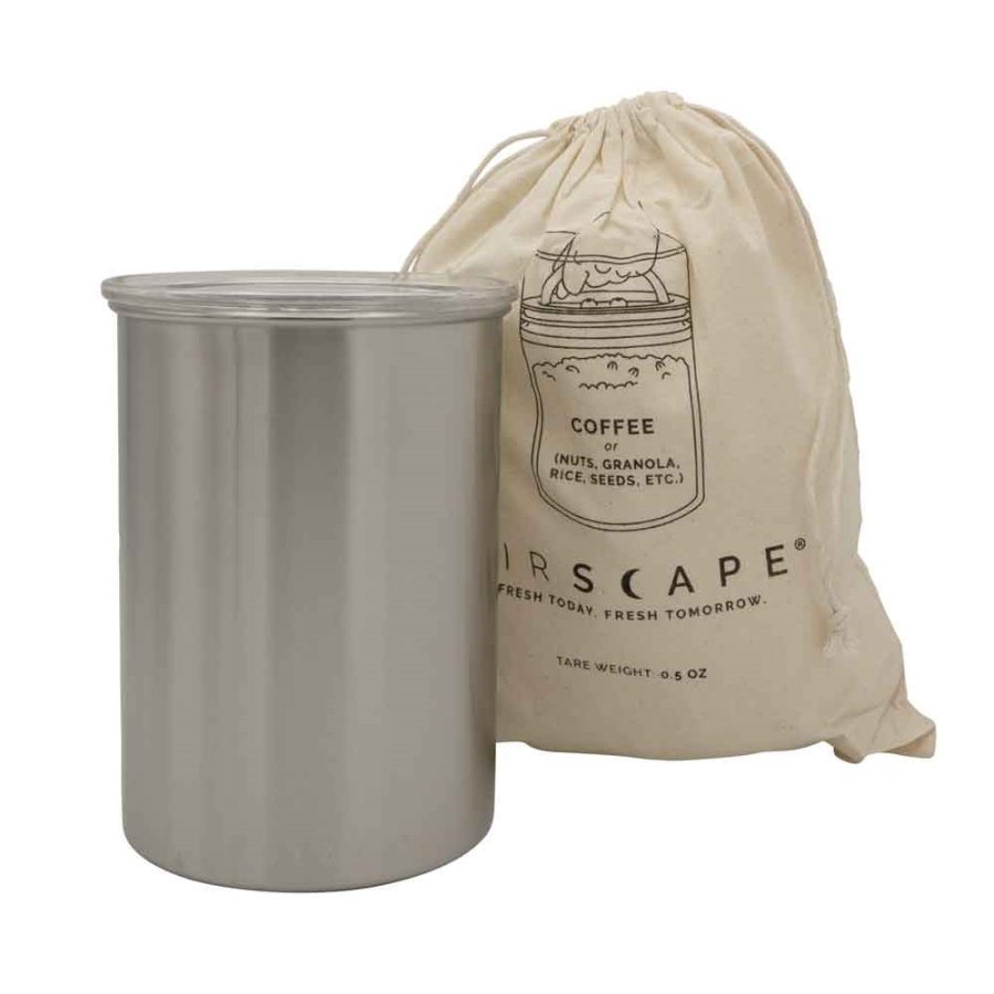 Airscape? Edelstahl-Aromabeh?lter mittel, silber geb?rstet #1