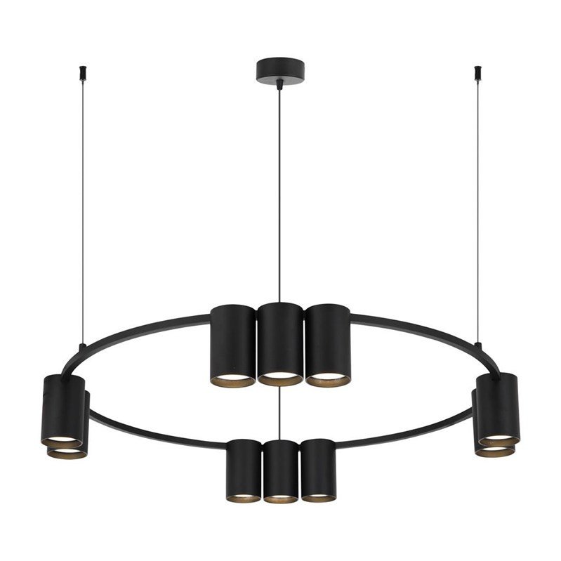PENDANT LIGHT PORI 10XGU10 ML0373 BLACK #1