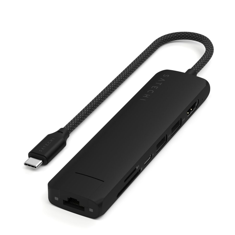 Satechi ST-P7SK interface hub USB Type-C 10000 Mbit/s Sort #2