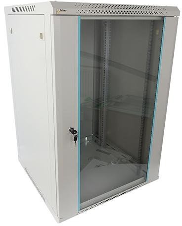 Szafa RACK Pulsar 18U / 19” wisząca do złożenia 600x600 szara #1