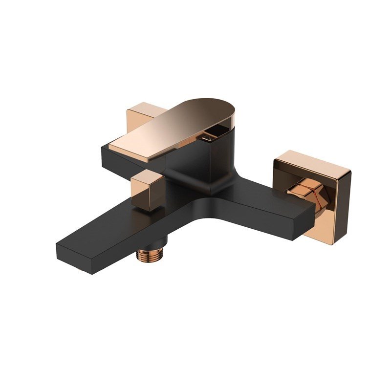 BATH MIXER MIDNIGHT BLACK/GOLD #1