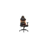 COUGAR CGR-A2F Universal gamingstol Polstret vatteret s�de Sort, Orange #2