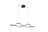 PENDANT LED LIGHT EDIRNA 5 4000K BLACK #1