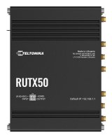 Teltonika RUTX50 tr�dl�s router Gigabit Ethernet Dual-band (2,4 GHz / 5 GHz) 5G Sort #2