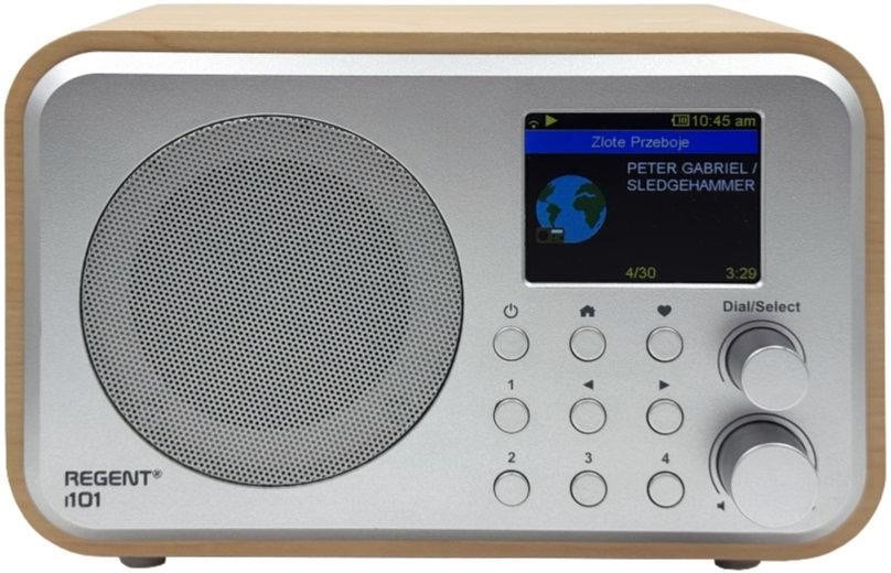 Radio internetowe Ferguson Regent i101 | DAB+ | FM RDS / Akumulator 2000 mAh (Jasne Drewno) #1