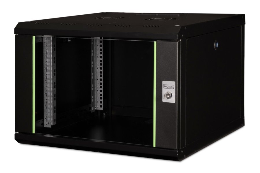 Digitus DN-19 07U-6/6-SW stativ 7U V�gmonteret stativ Sort #2