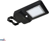SOLARNA OPRAWA ULICZNA LED BEMKO SOLGER 20W 3000LM 3000/4000/6000K IP65 CZARNA CZ. PIR #1
