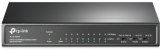 TP-Link TL-SF1009P netv�rksswitch Ikke administreret Fast Ethernet (10/100) Str�m over Ethernet (PoE) Sort #2