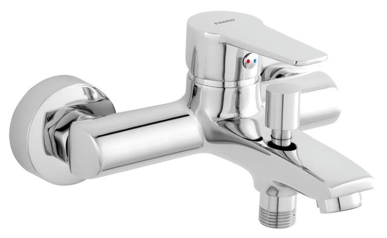 MIXER BATH FERRO RENNTO BNT1. CHROME #1