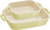 STAUB COOKING Zestaw 2 p�misk�w prostoktnych, jasnozielony #1