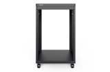 Digitus DN-48001 stativ 16U Fritst�ende reol Sort #2