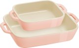 STAUB COOKING Zestaw 2 p�misk�w prostoktnych, jasnor�owy #1
