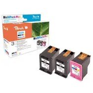 Peach 0F319640 bl�kpatron 3 stk Sort, Bl�, Magenta, Gul #3