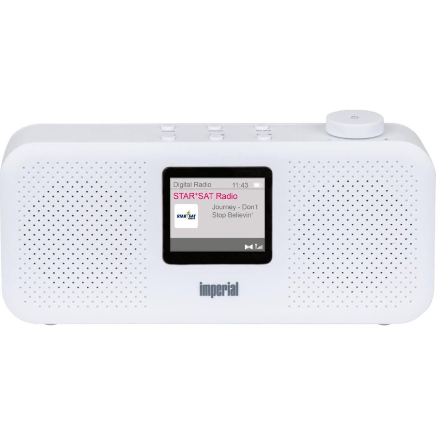 Imperial DABMAN 16 Ur Analog & digital Hvid #2