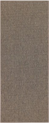 MARS 1x1.6 BROWN SOFTFLAT RUG #1