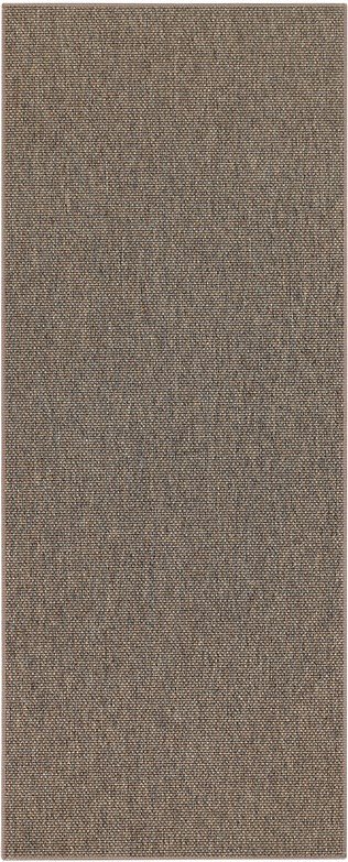 MARS 1x1.6 BROWN SOFTFLAT RUG #1