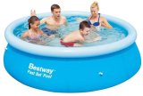 Bestway Fast Set 57273 swimmingpool til over jorden Oppustelig pool Rund 5377 L Bl� #2