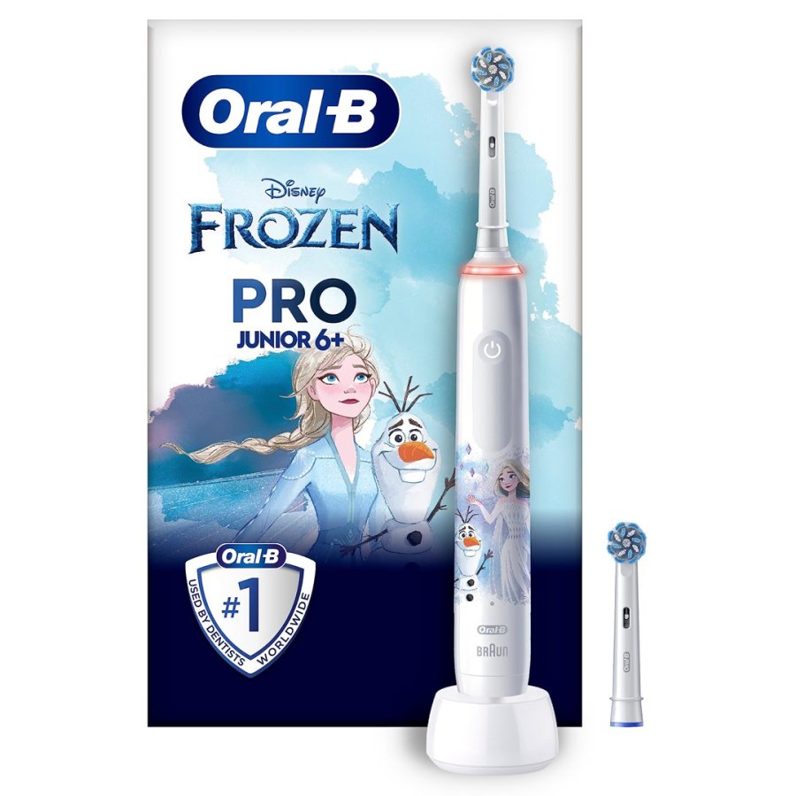 Oral-B PRO 14876673 elektrisk tandb�rste Barn Roterende tandb�rste Flerfarvet, Hvid #2
