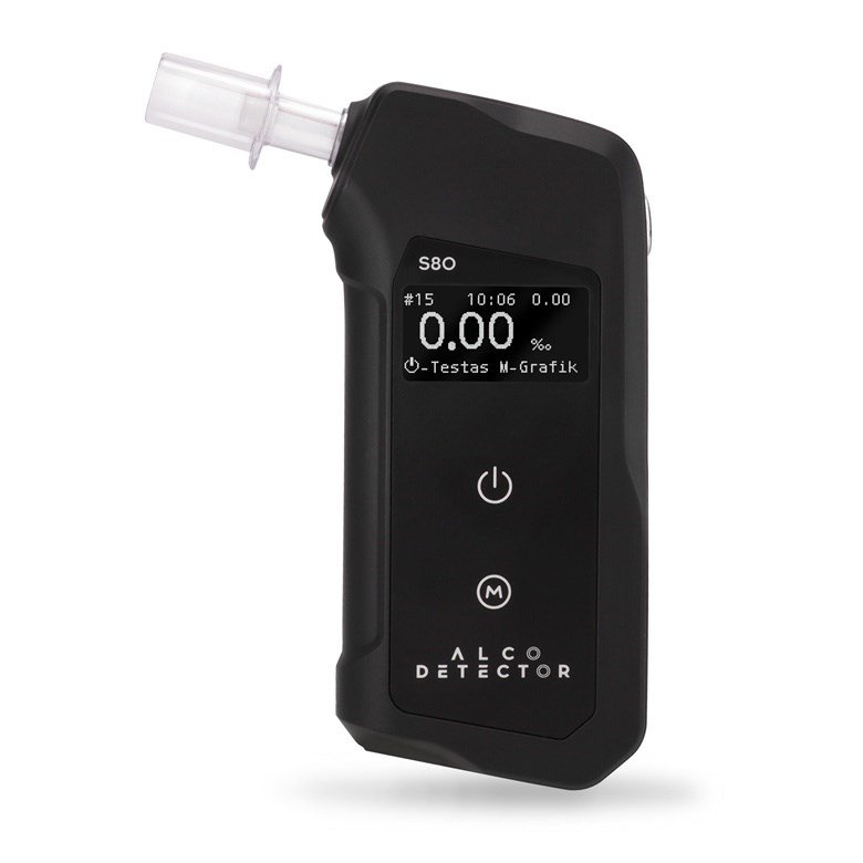 BREATHALYZER ALCODETECTOR S80 #1