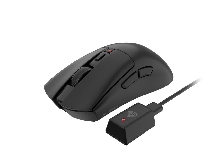 MYSZ DLA GRACZY GENESIS ZIRCON 880 PRO 8K/8K BEZPRZEWODOWA 30000DPI CZARNA GAMINGOWA #1