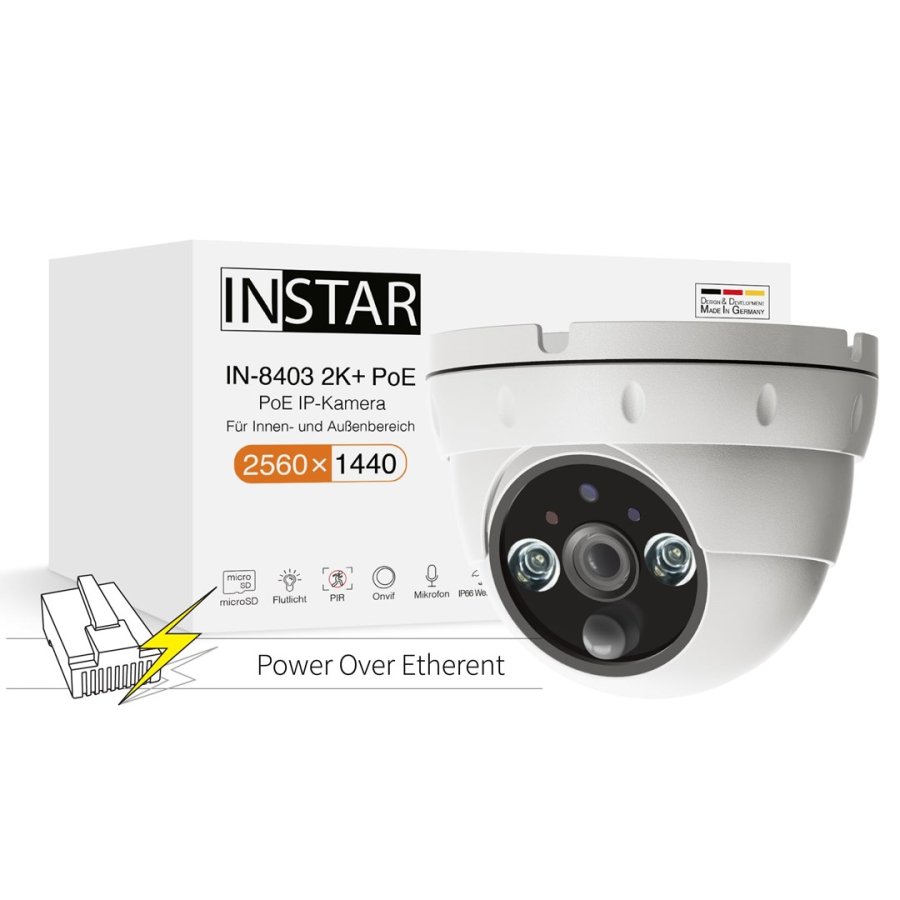 INSTAR IN-8403 2K+ PoE Wei� #1