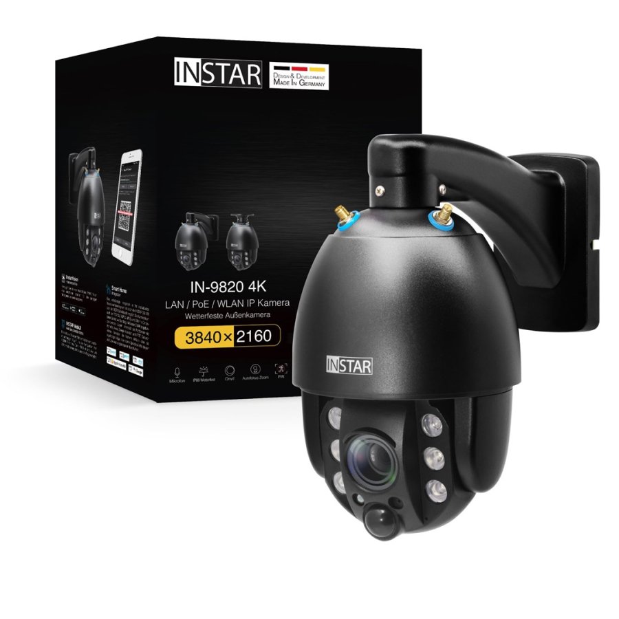 INSTAR IN-9820 4K Schwarz #1