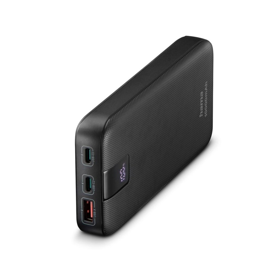 HAMA Power Pack PD 10, 10000mAh, 3 Ausg�nge Anthra #1
