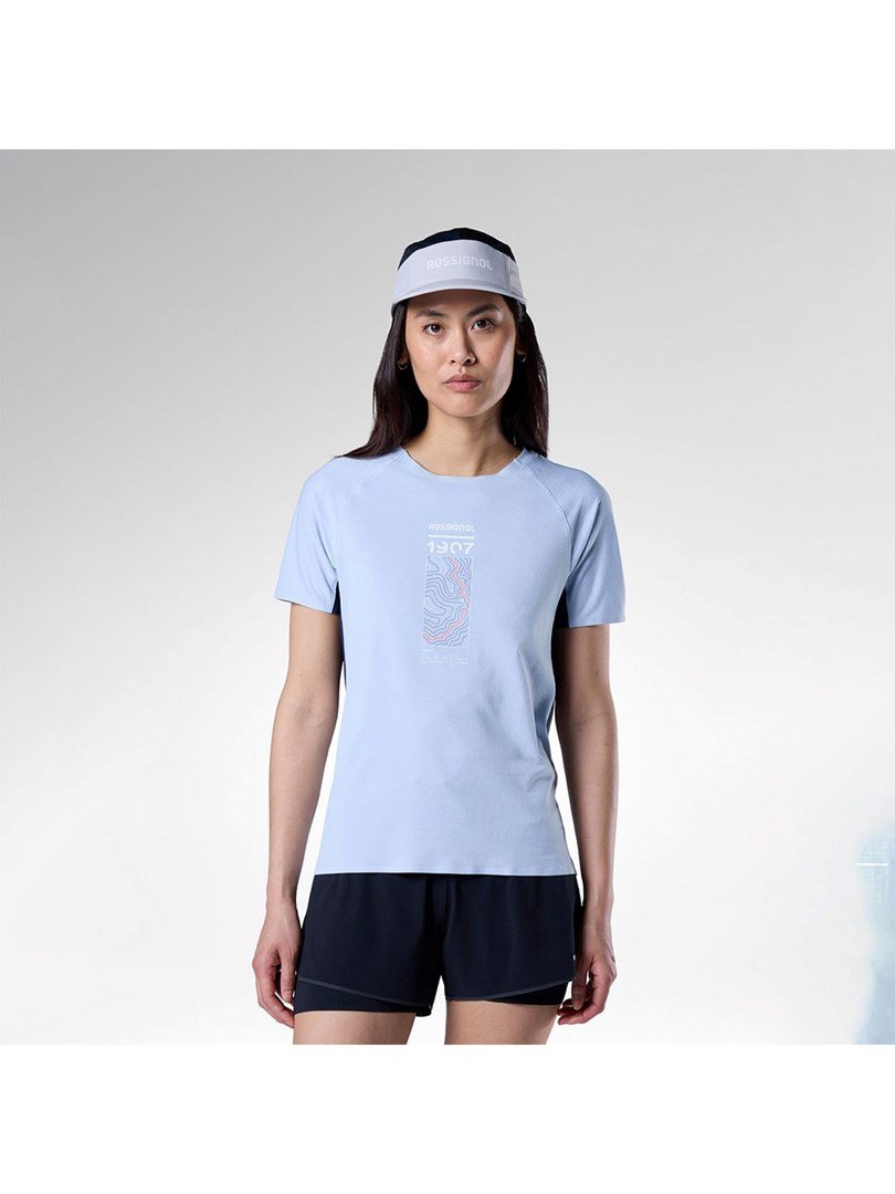 Koszulka damska ROSSIGNOL W Sapa Ultra Tee niebieska - S #1