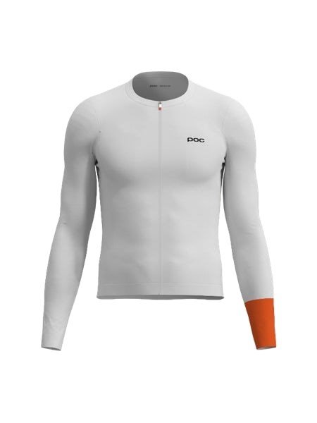 Koszulka rowerowa POC M's Cadence L/S Jersey biaĹ‚a - M #1