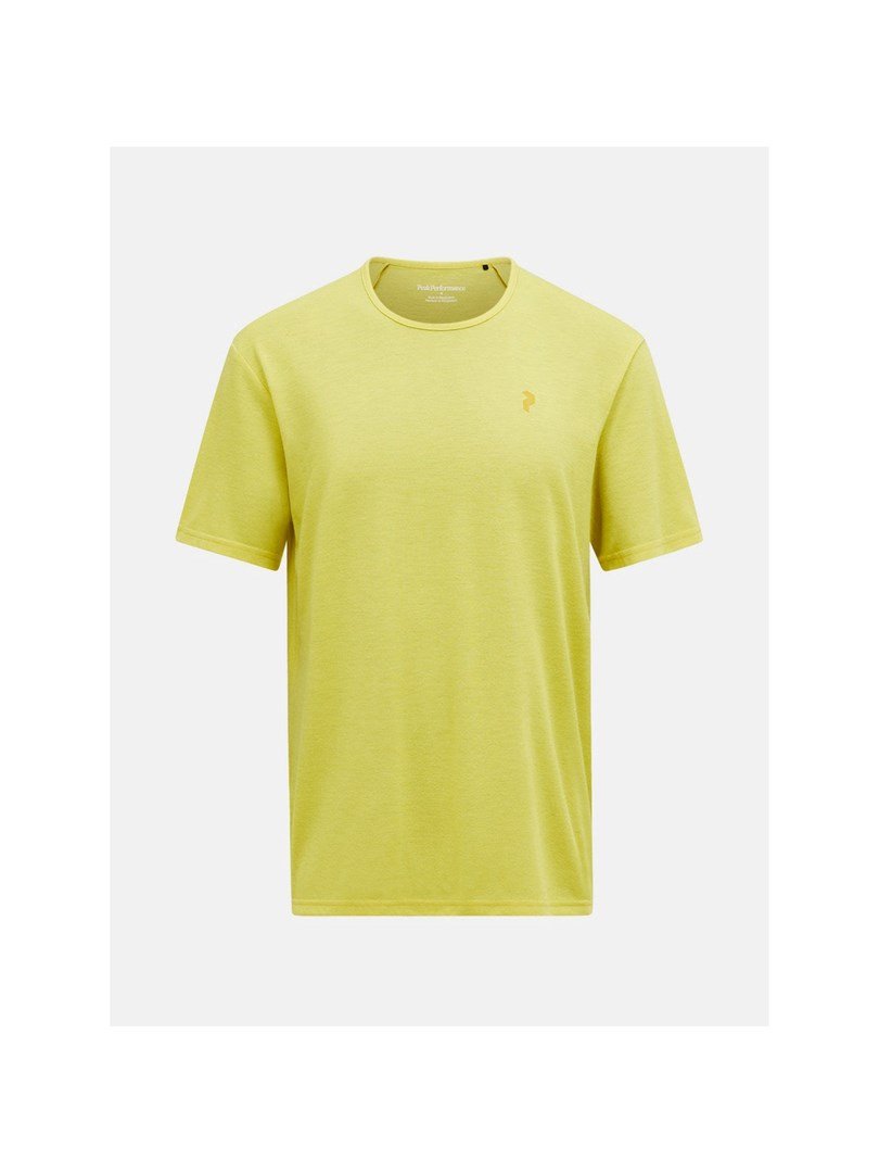 Koszulka m�™ska PEAK PERFORMANCE M Wool-Blend Shortsleeve kolor ĹĽĂłĹ‚ty - M #1