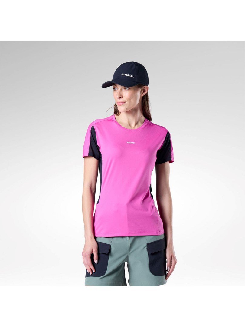 Koszulka damska ROSSIGNOL W Hiking Tee r�żowa - L #1