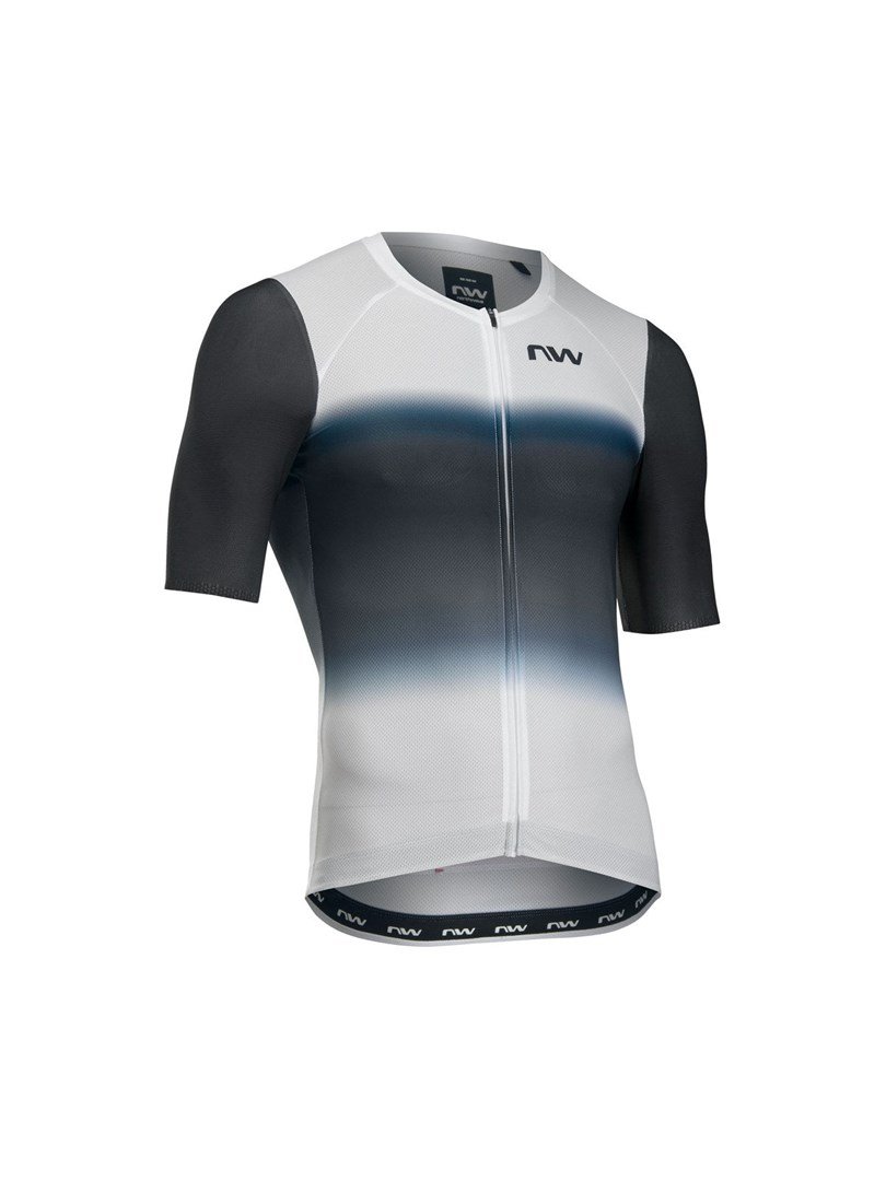 Koszulka rowerowa NORTHWAVE Blade Air Jersey S/s biaĹ‚o czarna - L #1