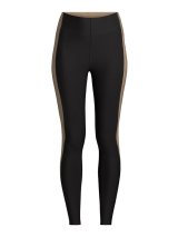 Legginsy treningowe damskie CASALL Shaped Block High Waist Tights kolor czarny - M #1