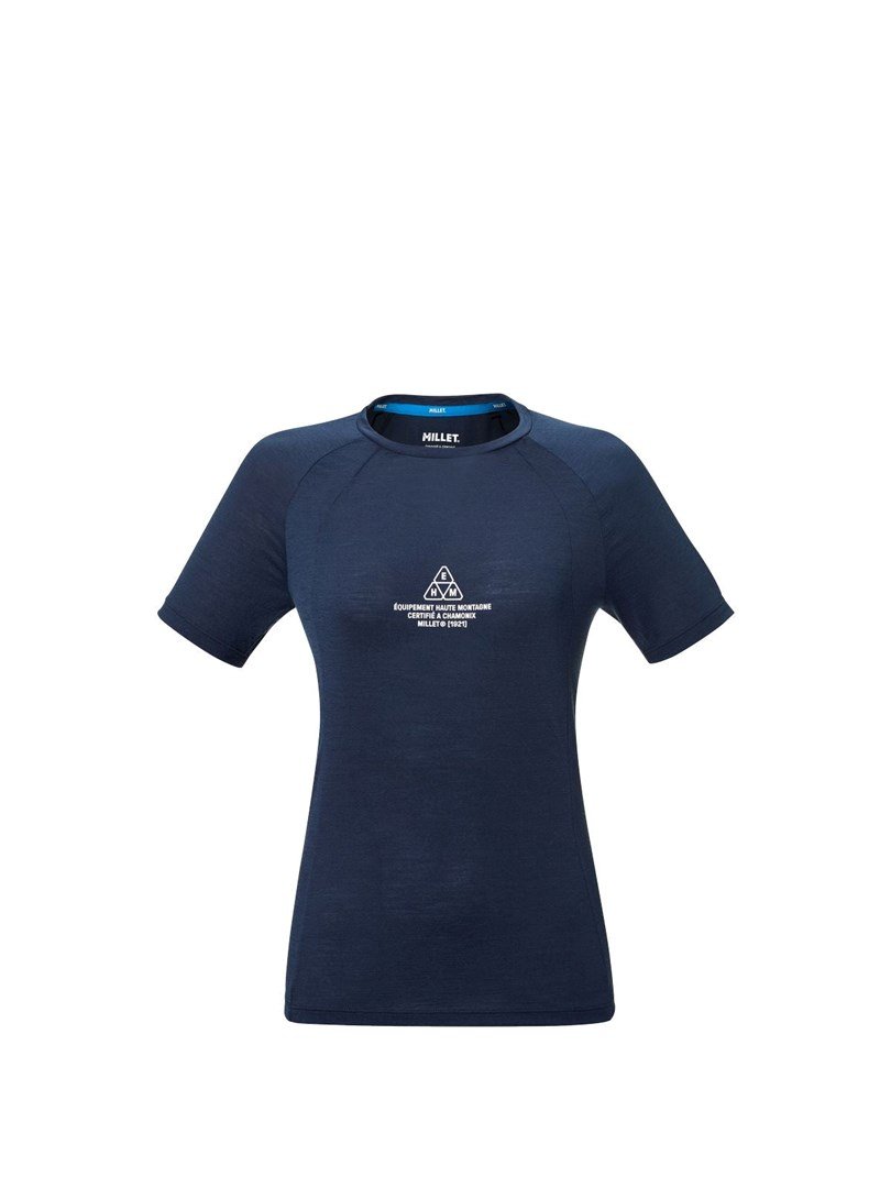 Koszulka damska MILLET Trilogy Icon Ts Ss W granatowa - L #1