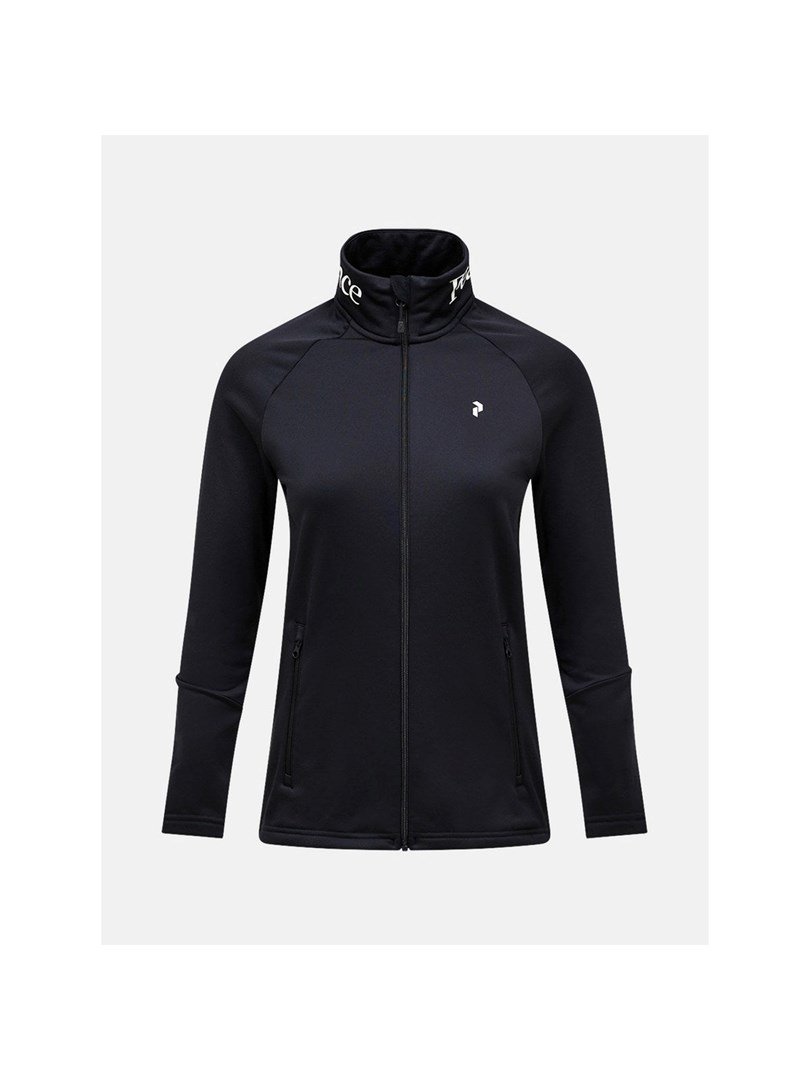 Bluza damska PEAK PERFORMANCE W Rider Essentials Zip Jacket kolor czarny - M #1