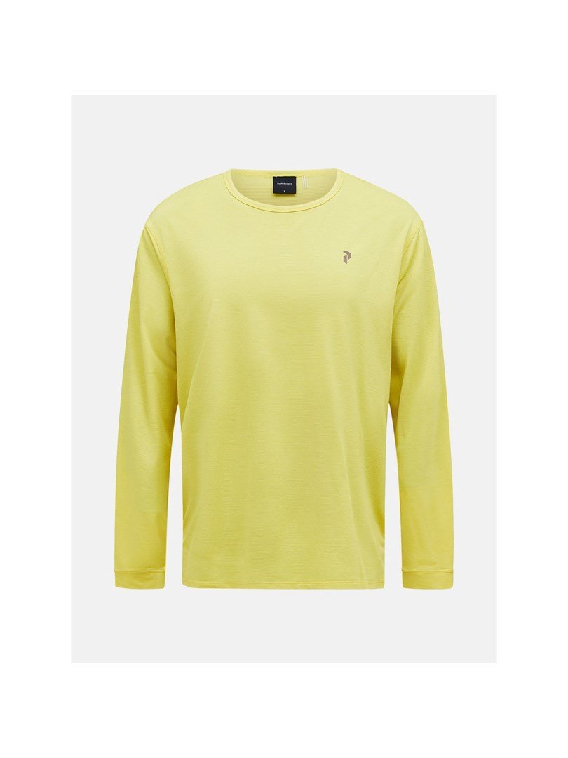 Koszulka m�™ska PEAK PERFORMANCE M Trail Longsleeve kolor ĹĽĂłĹ‚ty - XL #1