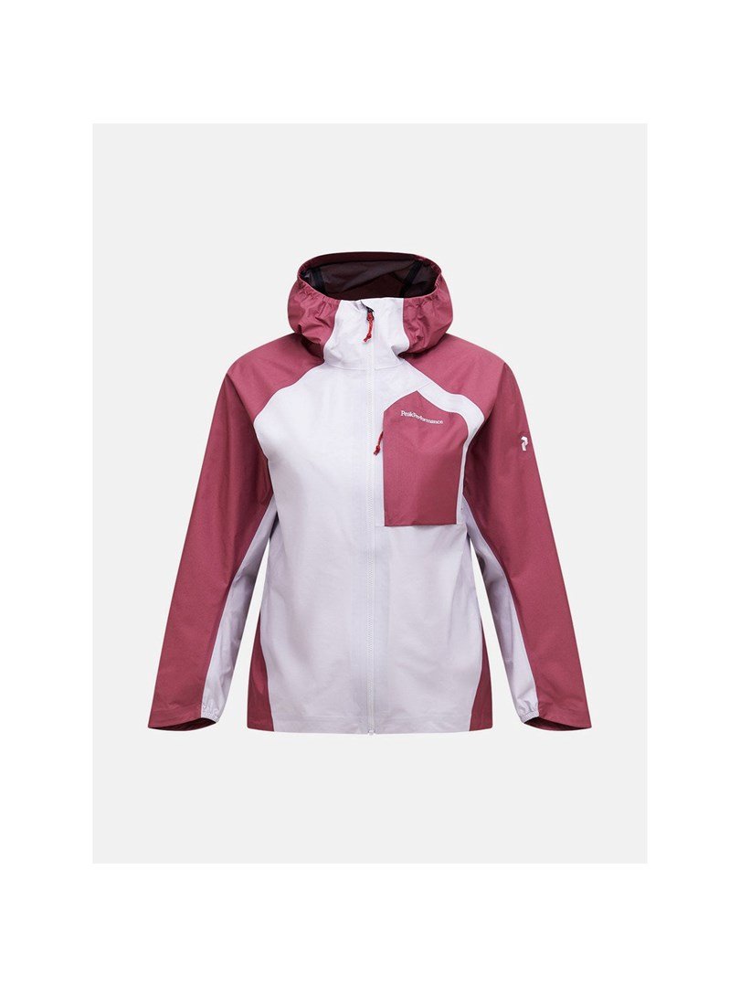 Kurtka damska PEAK PERFORMANCE W Trail Hipe 3L Shell Jacket kolor szary - XS #1